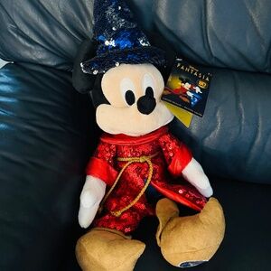 Disney - 80th Anniversary Fantasia Mickey Mouse Plush, Limited Edition